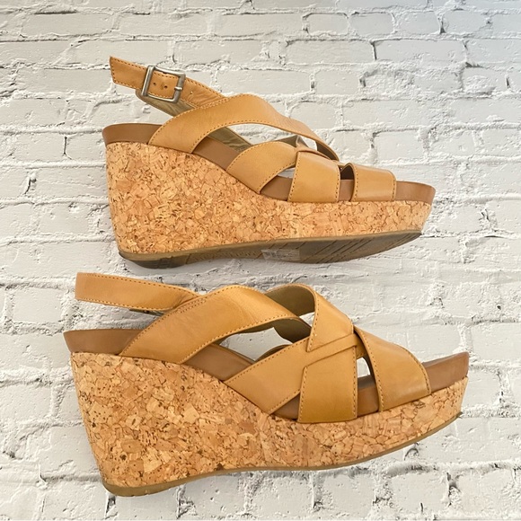 KENNETH COLE REACTION - ESPADRILLES WEDGE PLATFORM - Picture 8 of 10